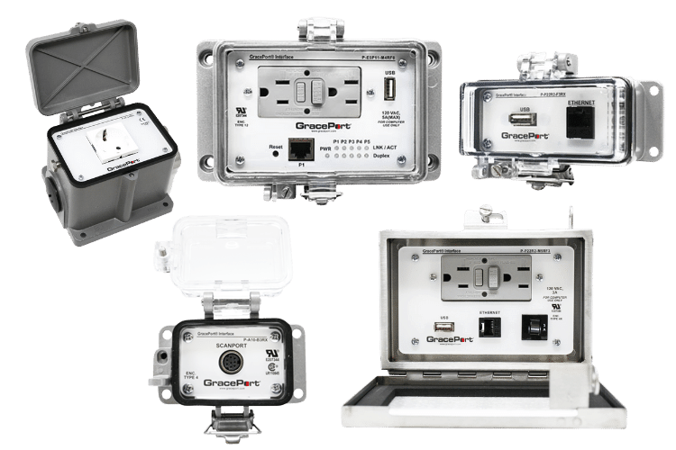 GracePort® Panel Interface Connectors Grace Technologies